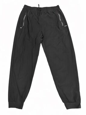 Men's Black Athletic Jogger Pants